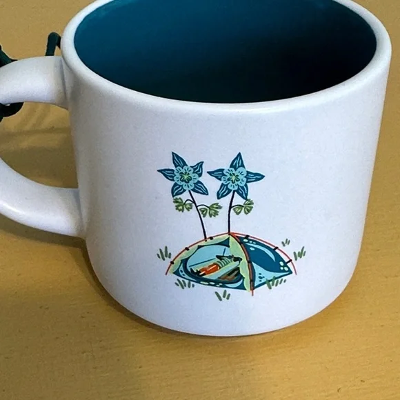 Starbucks Colorado Souvenir Mini Mug with Green Interior Ornament - Picture 3 of 5